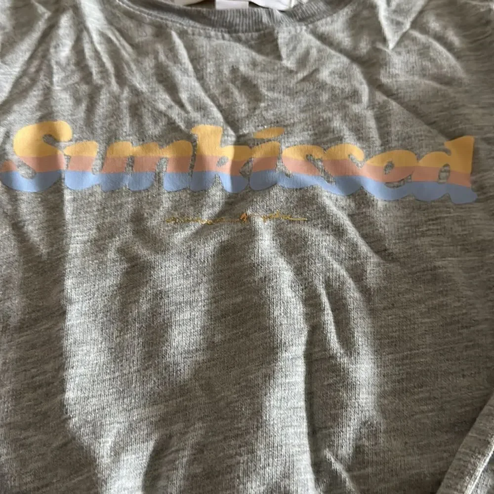 Spiritual Gangster Girls Grey ‘Sunkissed’ Sweatshirt